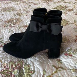 Kate spade black ankle boots